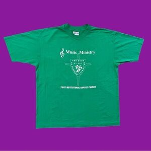 90s Hanes Music Ministry Tee